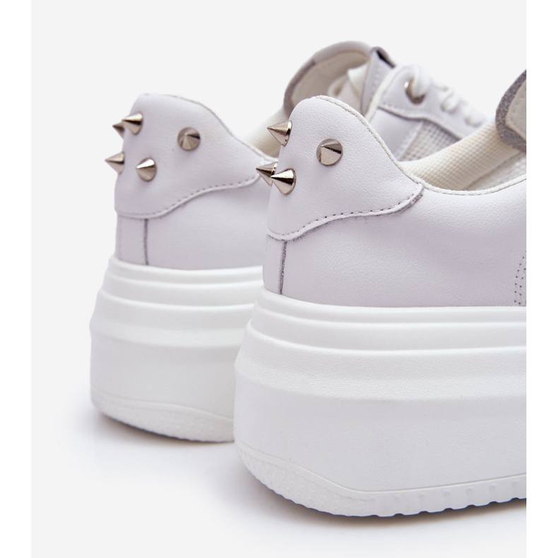 Pantofi sport clasici de damă GOE LL2N4060 alb 2