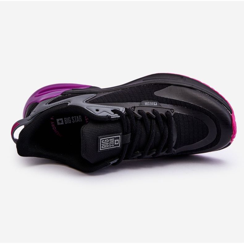 Pantofi sport comozi Sistem de spumă cu memorie Big Star LL274335 Negru 2