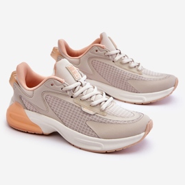 Sistem confortabil de spumă cu memorie Big Star Pantofi sport LL274336 Bej 1
