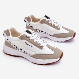 Pantofi de damă cu sistem de spumă cu memorie Big Star LL274957 Alb 2 Pantofi de damă cu sistem de spumă cu memorie Big Star LL274957 Alb 2