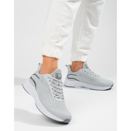 Pantofi sport DK gri de damă 1