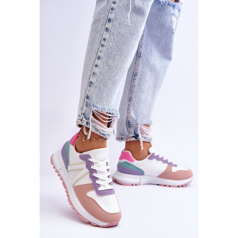 FB2 Pantofi sport de damă, multicolori, Elliot alb 2 FB2 Pantofi sport de damă, multicolori, Elliot alb 2