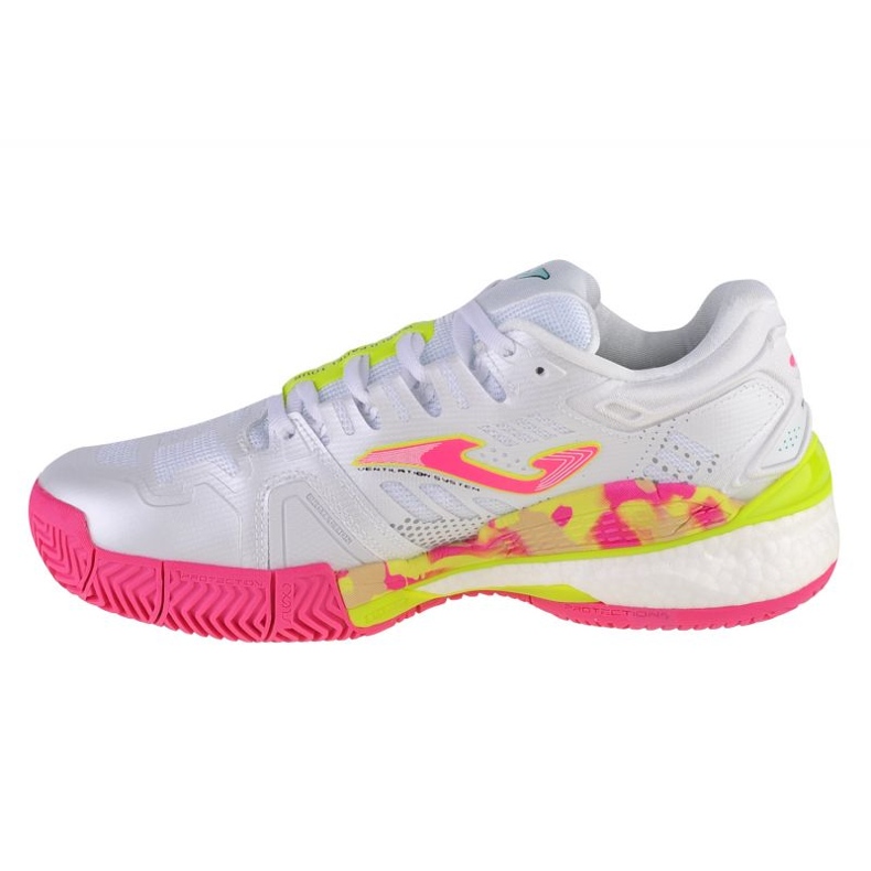 Pantofi Joma Slam Lady 2202 W TSLALW2202P alb 1