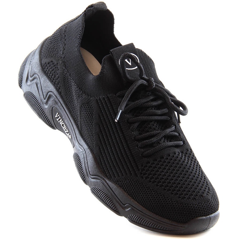 Pantofi sport slip-on dama negri Vinceza 13574 negru 1