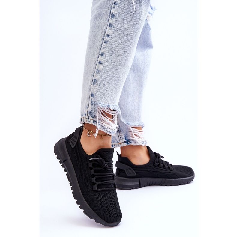 FB2 Pantofi sport slip-on pentru damă, negru Rosett 2