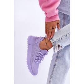 FB2 Pantofi slip-on pentru damă, violet Rosett 5