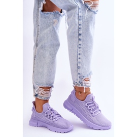FB2 Pantofi slip-on pentru damă, violet Rosett 7