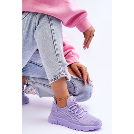 FB2 Pantofi slip-on pentru damă, violet Rosett 8