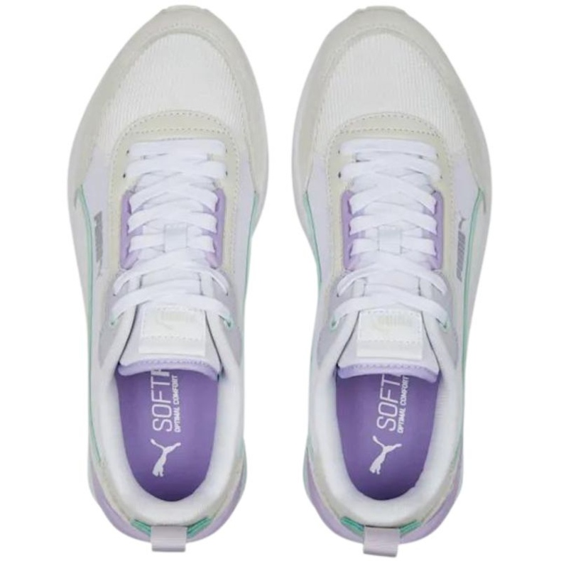 Pantofi Puma R22 W 383462 25 alb 1
