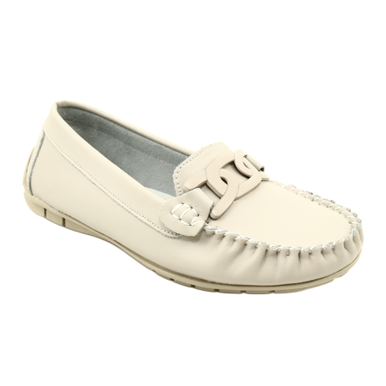 Mocasini de dama din piele Filippo DP4547 bej 6
