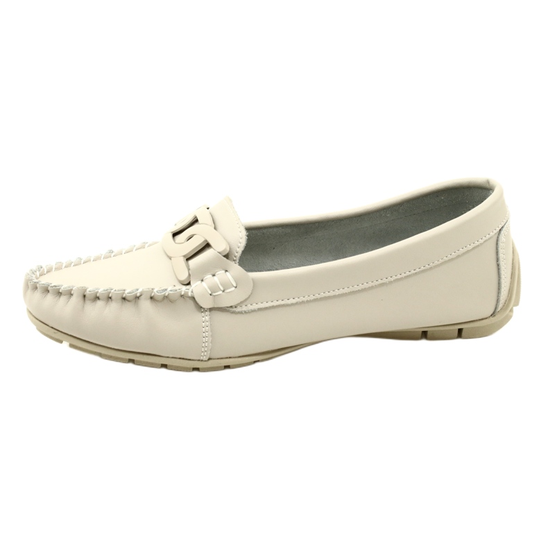 Mocasini de dama din piele Filippo DP4547 bej 7