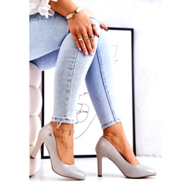 Geacă de damă pe toc Gri Sergio Leone Campbell 4