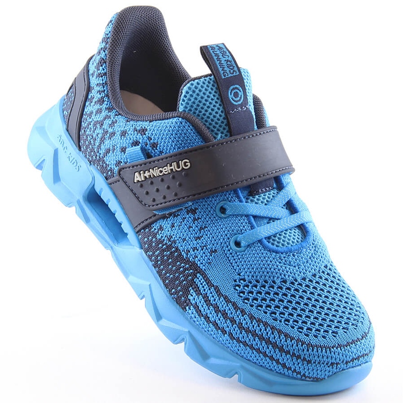 Atletico Pantofi sport pentru copii cu velcro albastru AbcKids B91230217 albastru marin 1