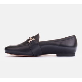 Marco Shoes Mocasini impodobiti aurii negru 1