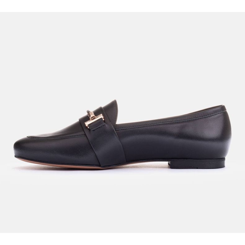 Marco Shoes Mocasini impodobiti aurii negru 1