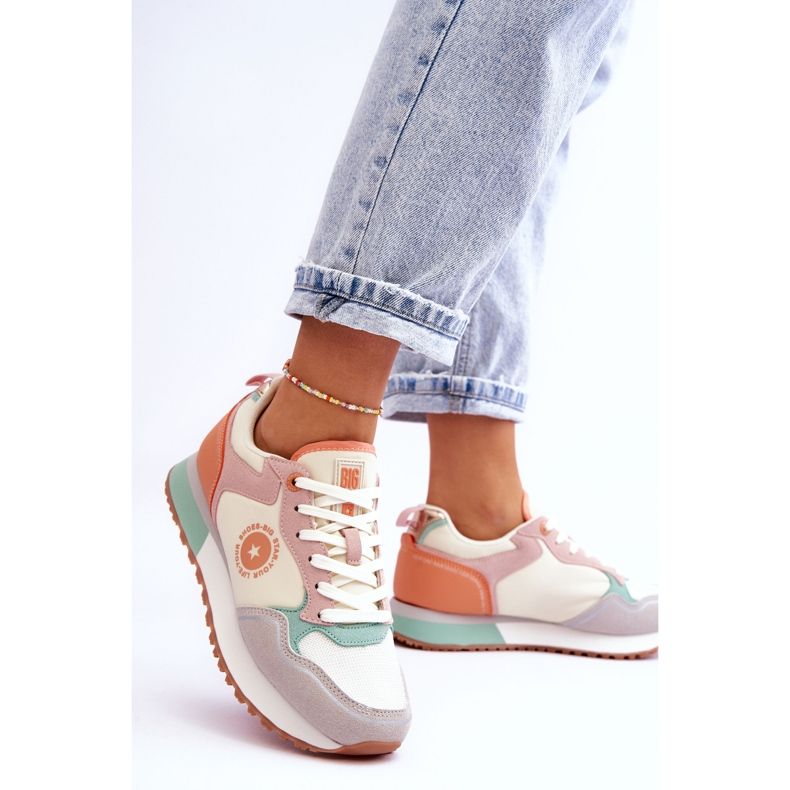 Pantofi de damă cu sistem de spumă cu memorie Big Star LL274542 Multicolor 2