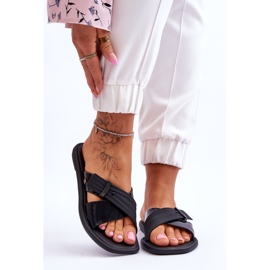 Papuci vegani parfumati ZAXY JJ285217 Negri negru 1 Papuci vegani parfumati ZAXY JJ285217 Negri negru 1