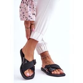 Papuci vegani parfumati ZAXY JJ285217 Negri negru 2 Papuci vegani parfumati ZAXY JJ285217 Negri negru 2