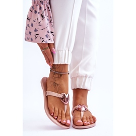 Flip-flops vegani de damă ZAXY JJ285032 Nude roz 1