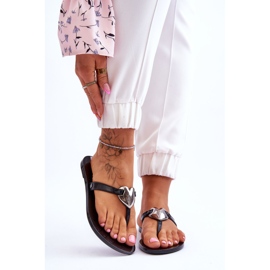 Flip-flops vegani pentru femei ZAXY JJ285031 Negru 1