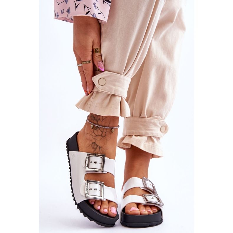 Papuci netezi dama ZAXY HH285159 Alb 1