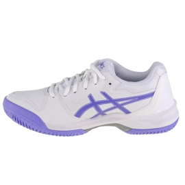 Pantofi Asics Gel-Dedicate 7 Clay W 1042A168-104 alb 1