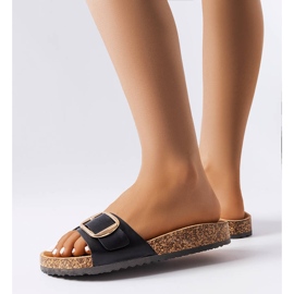 BM Glisoare Benoit negre cu cataramă negru 2