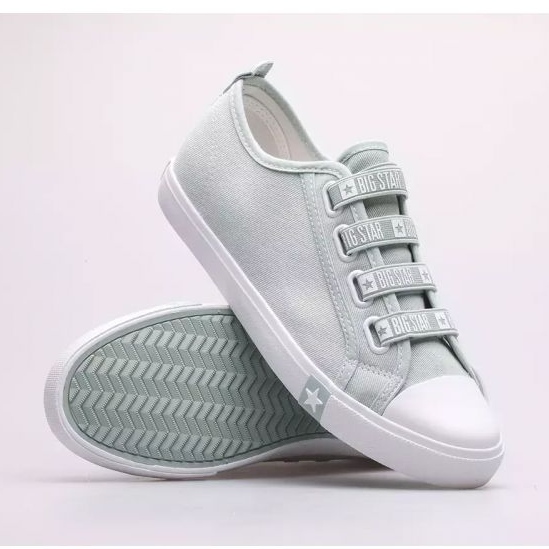 Pantofi Big Star W HH274097 verde 1