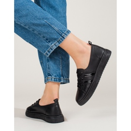 Pantofi sport dama pantofi sport Shelovet negri negru 2