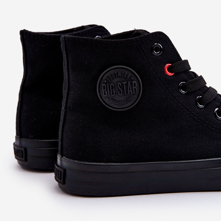 Pantofi de damă clasici înalți Big Star T274033 Negri negru 1