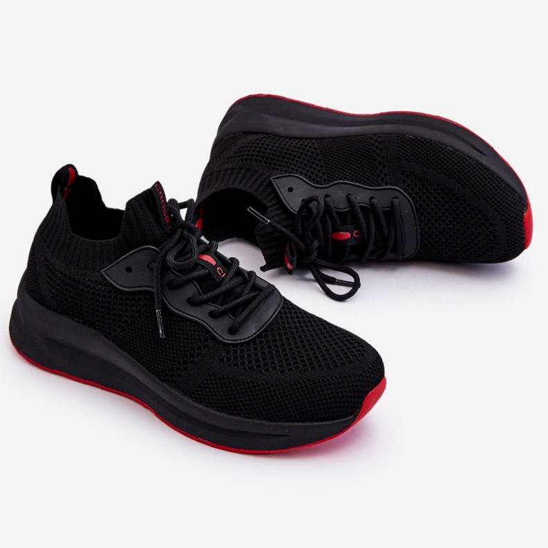 Pantofi de damă Cross Jeans cu slip-on LL2R4032C Negri negru 1 Pantofi de damă Cross Jeans cu slip-on LL2R4032C Negri negru 1