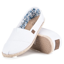 Mckeylor Slip pe espadrile alb 2