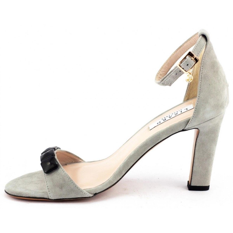 Lizard Sandale pe post 04658 gri deschis 1