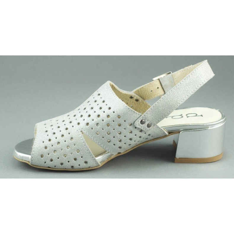 Dolce Pietro Sandale argintii pe post 2084 1