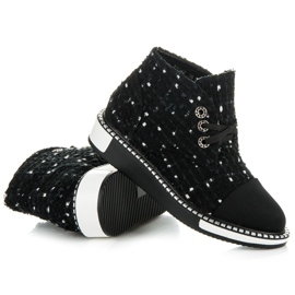 Seastar Pantofi sport deasupra gleznei negru 1