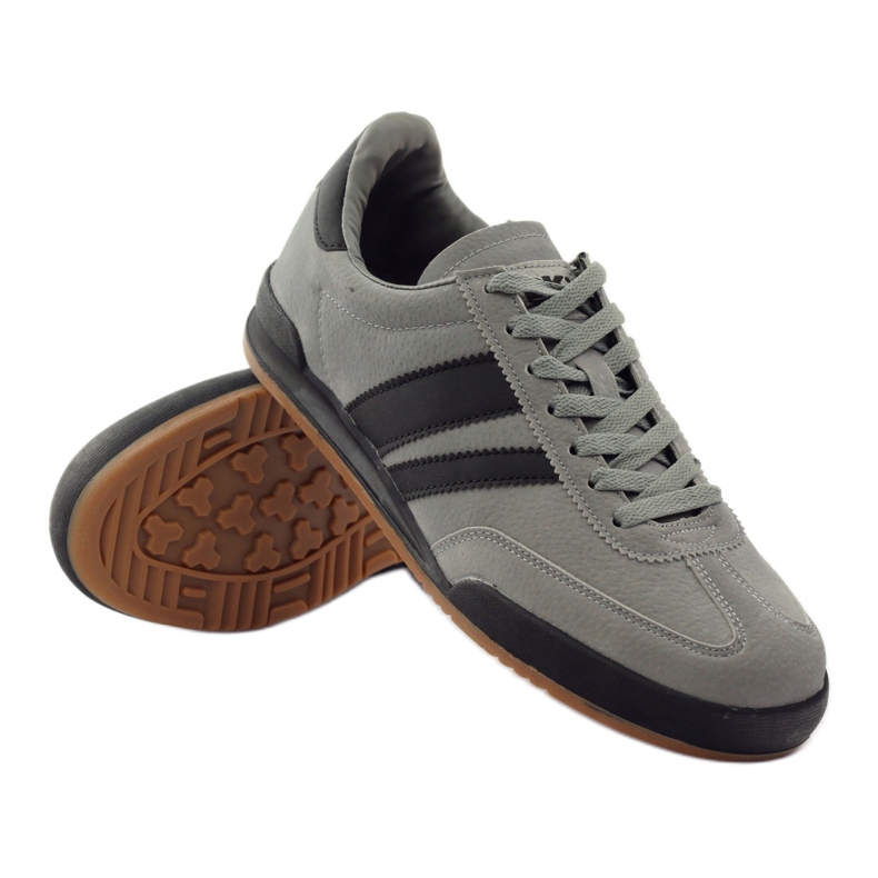 Adidași gri DK 83092 sport negru 3 Adidași gri DK 83092 sport negru 3