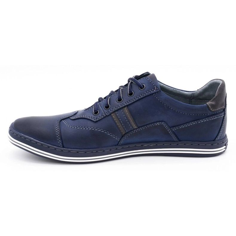 Polbut 1801 pantofi bărbați casual bleumarin albastru marin 1