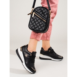 Adidași negri de damă Shelovet negru 2 Adidași negri de damă Shelovet negru 2