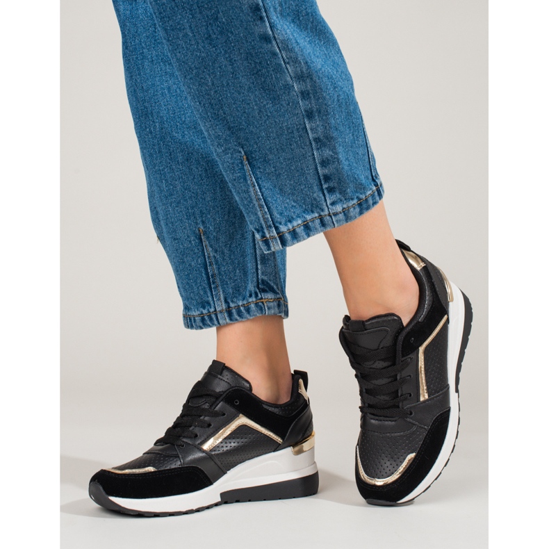 Tenisi negri Shelovet pentru damă negru 1