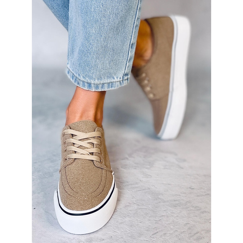 BM Adidași de damă Ming Khaki bej 2