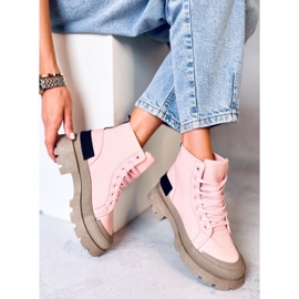 Pink Felve Pink adidasi de trekking roz 1