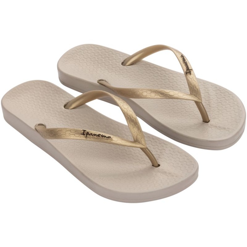 Ipanema Anat Tan Fem Flip Flops W 81030-23097 bej de aur 1