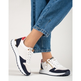 Pantofi sport confortabili de dama alb Shelovet 1