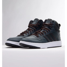 Pantofi adidas Hoops 3.0 Mid Wtr M GW6702 verde 1