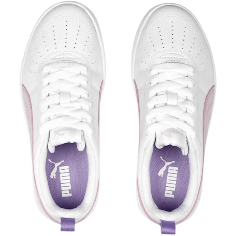 Pantofi Puma Rickie Jr 384311 15 alb 1 Pantofi Puma Rickie Jr 384311 15 alb 1