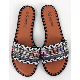 Maroc papuci negri Marrakesh negru 1