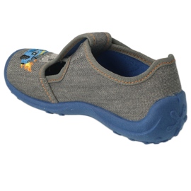 Pantofi copii Befado 010X024 albastru gri 4