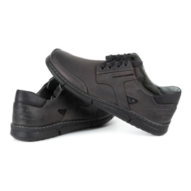 Polbut Pantofi bărbați casual gri J55 4