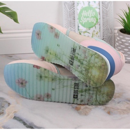 Pantofi sport din piele pentru femei adidasi Big Star LL274347 multicolor 1