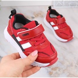 Atletico Pantofi sport pentru copii cu velcro roșu AbcKids B933104083 roşu 1